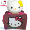Hello Kitty Pluche Knuffel met Tas set (Roze en Geel)