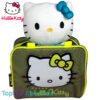 Hello Kitty Pluche Knuffel met Tas set (Geel en Blauw)