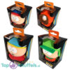 South Park Pluche Knuffel set van 4 (Stan Kenny Cartman Kyle) 15 cm