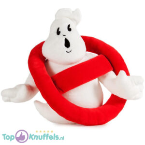 Ghostbusters Logo Pluche Knuffel (Wit) 32 cm