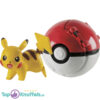 Pokemon Speelgoed Throw 'n' Pop Pikachu + Pokeball Rood/Wit