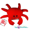 Krab Knuffelboekje (Knip de Krab 15 cm)