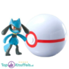 Pokemon Speelgoed Riolu + Pokeball Wit