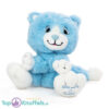 Lichtblauw Pluche Knuffel Kat (Give Me A Smile) 20 cm