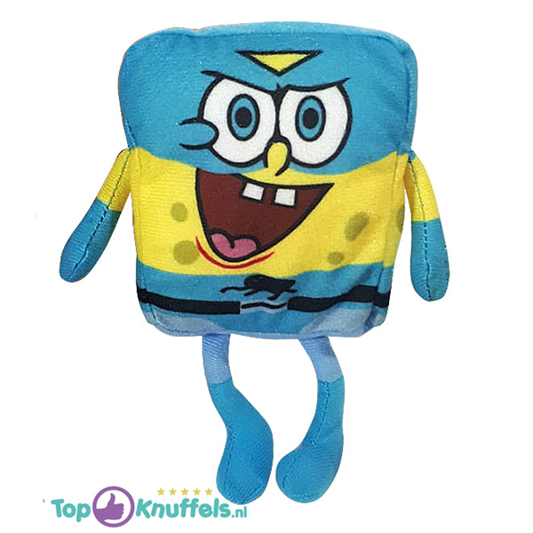 Spongebob Squarepants Superheld Pluche Knuffel 15 cm