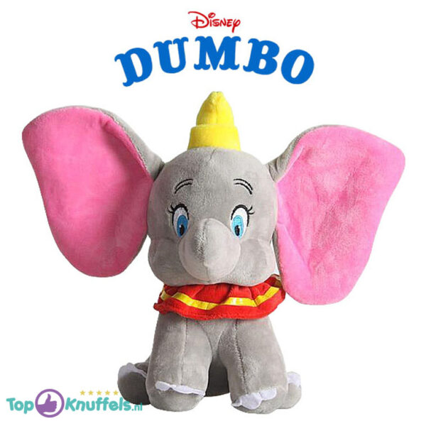 Disney Dumbo Pluche Knuffel (Grijs) 22 cm