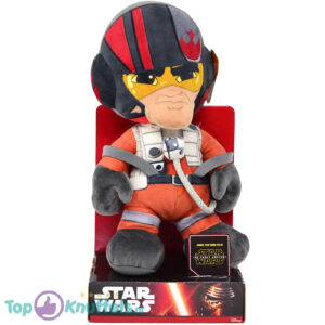 Poe Dameron Star Wars Pluche Knuffel + Displaydoos 30 cm