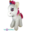 Rainbow Unicorn Eenhoorn Pluche Knuffel (Wit) 30 cm