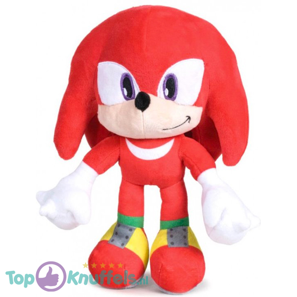 Pluche Knuckles Knuffel (Sonic The Hedgehog) 34 cm