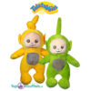Teletubbies Pluche Knuffel Set Laa Laa + Dipsy 26 cm