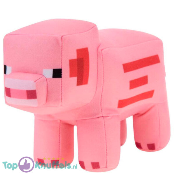 Minecraft Pig Varkentje Pluche Knuffel 22 cm