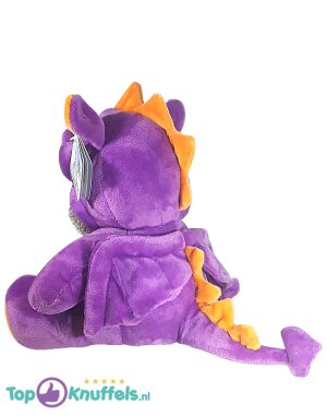 Me to You Pluche Knuffel Beer in Onesie Dinosaurus Paars 28 cm