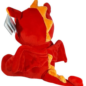 Me to You Pluche Knuffel Beer in Onesie Dinosaurus Rood 28 cm