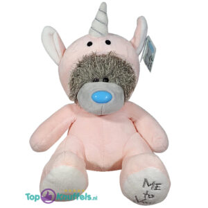 Me to You Pluche Knuffel Beer in Onesie Eenhoorn Roze 28 cm