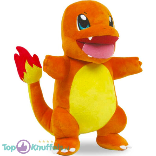 Pokémon Flame Action Charmander Interactieve Pluche Knuffel met Licht en Geluid!