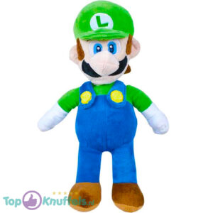 Super Mario Bros Pluche Knuffel Luigi (Groen) 30 cm