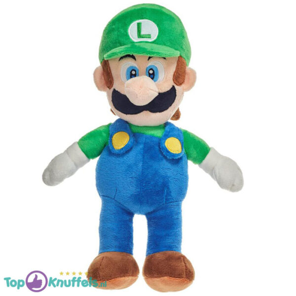 Super Mario Bros Pluche Knuffel Luigi XXL 60 cm