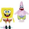 Spongebob Squarepants Pluche Knuffel 18 cm + Patrick Ster Pluche Knuffel 24 cm