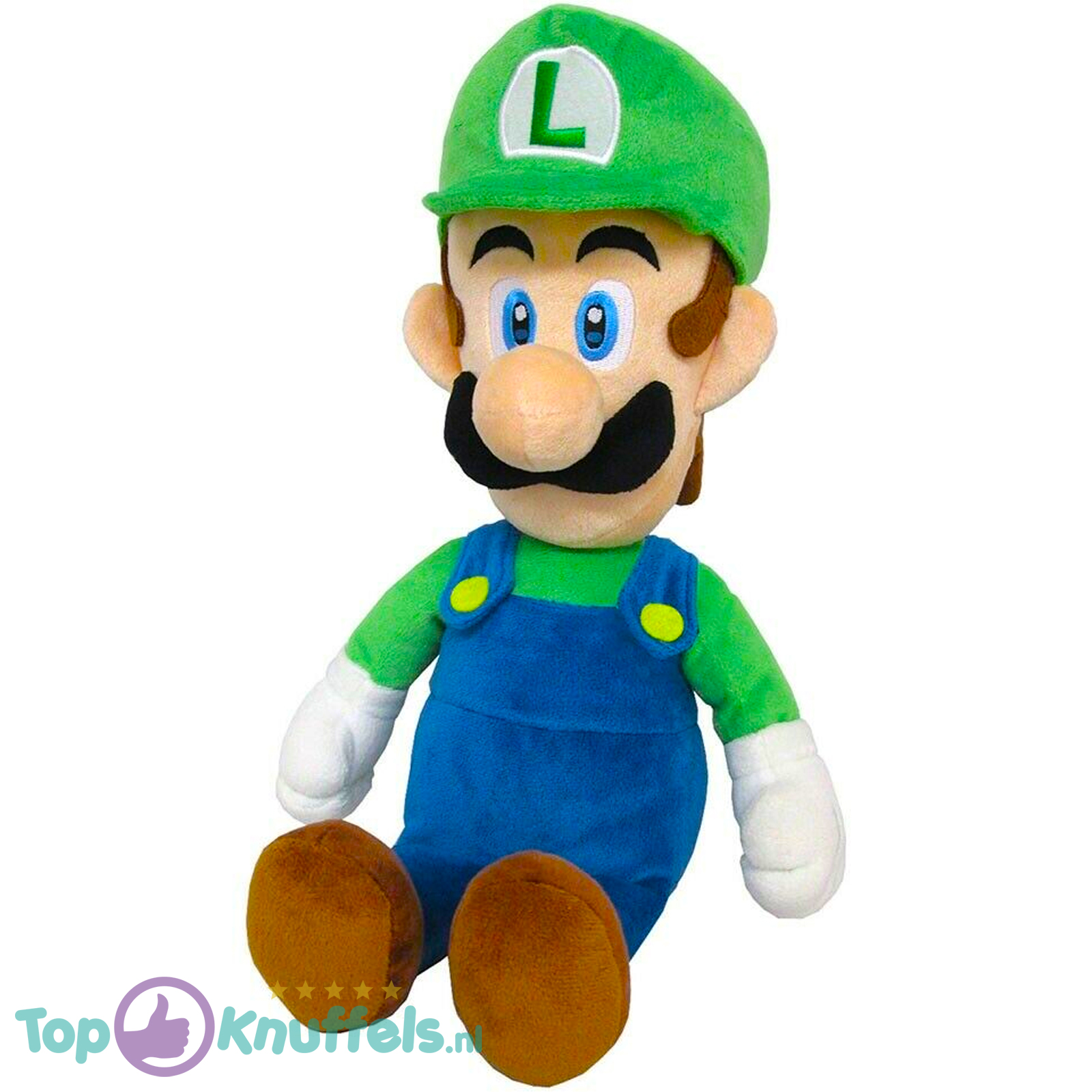 temperen Hijgend Het kantoor Super Mario Bros Pluche Knuffel Luigi kopen? Topknuffels.nl