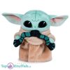 Baby Yoda Child met Kikker Pluche Knuffel Star Wars The Mandalorian 17 cm