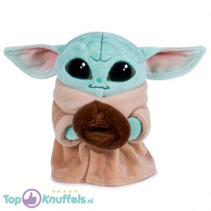 Baby Yoda Child met Bakje Pluche Knuffel Star Wars The Mandalorian 17 cm