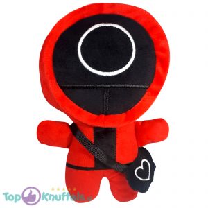 Squid Game Karakter Pluche Knuffel - Cirkel 23 cm