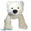 Teddybeer IJsbeer Pluche Knuffel (Wit) 50 cm