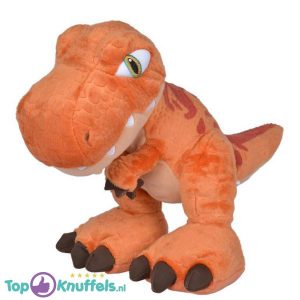 Jurassic World Dinosaurus Pluche Knuffel (Rood) 28 cm