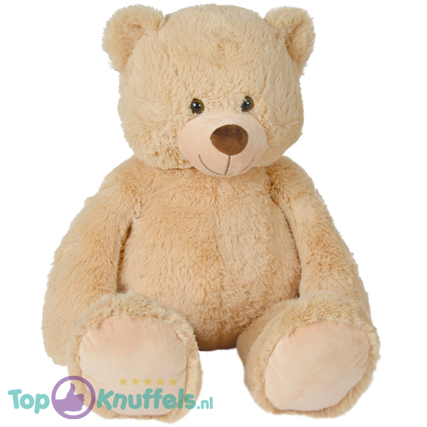 Teddybeer Charlie Pluche Knuffel (Beige) XXL 100 cm