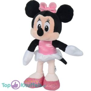 Minnie Mouse (Prinses Tutu) Disney Junior Pluche Knuffel 20 cm