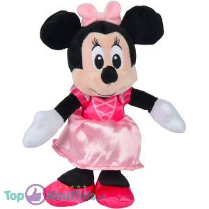 Minnie Mouse (Prinses Outfit) Disney Junior Pluche Knuffel 20 cm