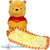 Winnie de Poeh + Knuffeldoekje Pluche Knuffel 26 cm