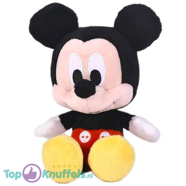 Mickey Mouse - Dinsey Junior Mickey Mouse Pluche Knuffel 24 cm