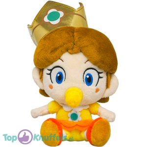 Daisy Baby - Super Mario Bros Pluche Knuffel 18 cm