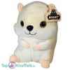 Hamster (Creme/Wit) Pluche Knuffel 30 cm