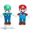 Mario & Luigi - Super Mario Bros Pluche Knuffel Set 20 cm