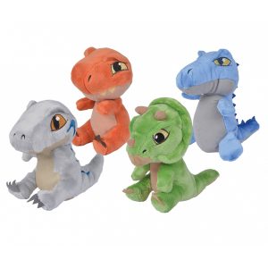 Jurassic World Mini Dinosaurus Pluche Knuffel 18 cm