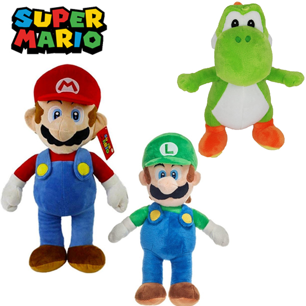 software Versnipperd Aanpassen Super Mario Bros Pluche Knuffel Set kopen? Topknuffels.nl