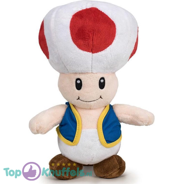 Toad - Super Mario Bros Mini Pluche Knuffel 20 cm
