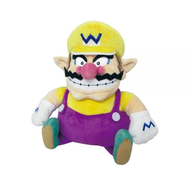 Wario - Super Mario Bros Pluche Knuffel 26 cm
