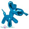 Ballooneez Hond (Blauw) Pluche Knuffel 35 cm