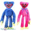 Kissy Missy + Huggy Wuggy - Poppy Playtime Pluche Knuffel Set 40 cm