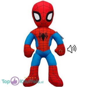 Spiderman Marvel Pluche Knuffel XL + Geluid 80 cm