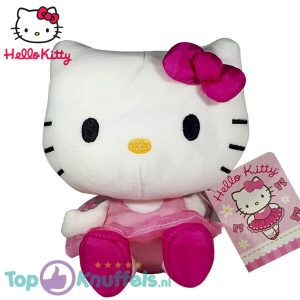 Hello Kitty Bella Ballerina (Roze) Pluche Knuffel 30 cm