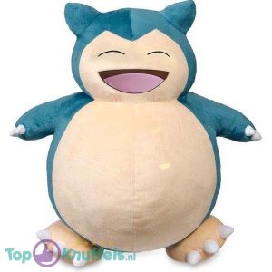 Snorlax Happy - Pokémon Super Pluche Knuffel XXL 100 cm