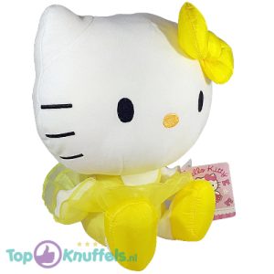 Hello Kitty Bella Ballerina (Geel) Pluche Knuffel 30 cm