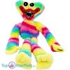 Huggy Wiggy Rainbow - Poppy Playtime Pluche Knuffel 40 cm