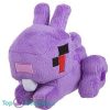 Konijn Paars - Minecraft Pluche Knuffel 21 cm