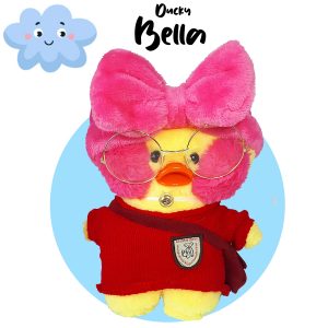 Paper Duck Knuffel - Ducky Bella - Eend Pluche Knuffel 30 cm