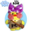 Ducky Rose - Paper Duck Lalafanfan Eend Pluche Knuffel 30 cm